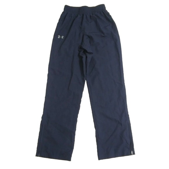 Under Armour Men's Small UA Vital Woven Track Gym Pants Navy Blue Loose - Picture 1 of 10
